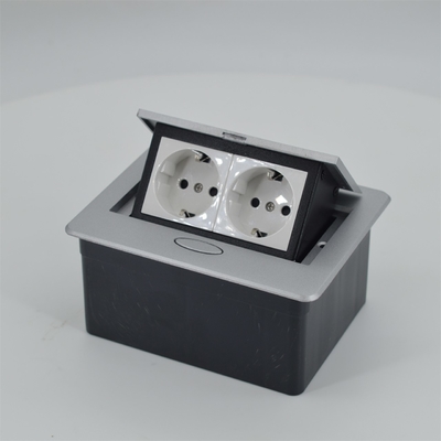 OEM/ODM Modern Office Essential BNT Popup Power Socket with 2 Embedded AC OutletsEU/UK/US/CN16A/10A/6A Rated Current