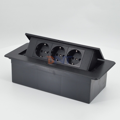 OEM/ODM EU Power Strip Extension Socket Tower 16A 3 Outlets IP44 for UK US CN for Electronics