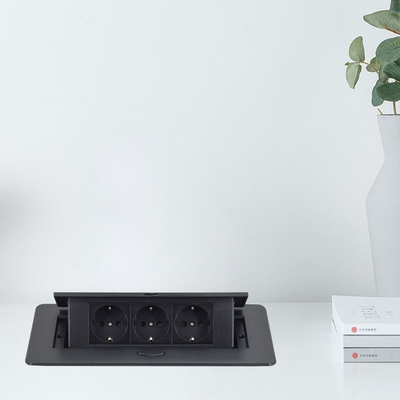 OEM/ODM EU Power Strip Extension Socket Tower 16A 3 Outlets IP44 for UK US CN for Electronics