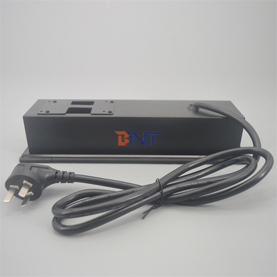 Flushed mounted recessed flip up cover multi power table socket outlet hidden electrical desktop power socket