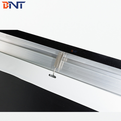 Bnt250 Inch Matte White Fabric Fast Fold Projector Screen with Square Aluminum Metal Folding Frame