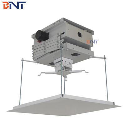 Retractable Motorized Projector Ceiling Mount Kit With Synchronous Motor