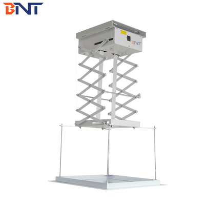 Retractable Motorized Projector Ceiling Mount Kit With Synchronous Motor