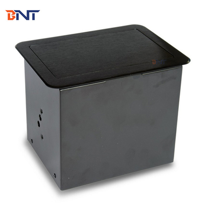Office AV Solutions Silver Desktop Power Sockets Pop Up Size 151*121mm