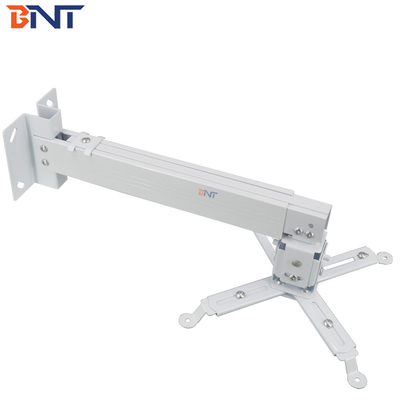 White Video Projector Motorized Ceiling Mount Kit With Universal Adapter Spider Plate
