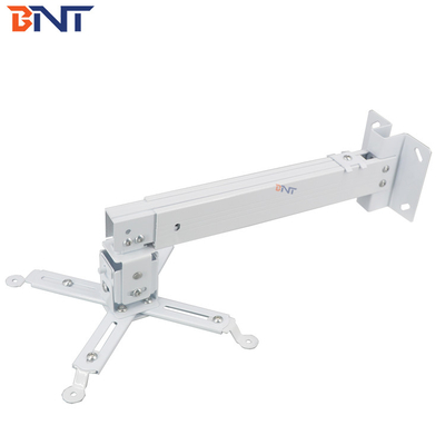 White Video Projector Motorized Ceiling Mount Kit With Universal Adapter Spider Plate