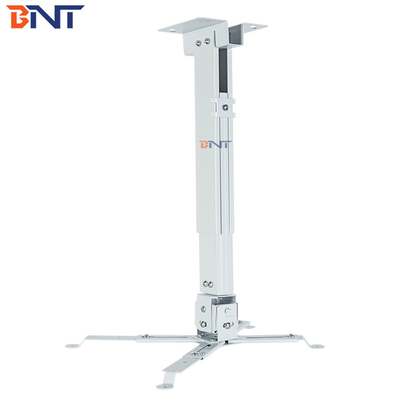 Aluminum Alloy Retractable Projector Ceiling Mount Bracket For School Classroom