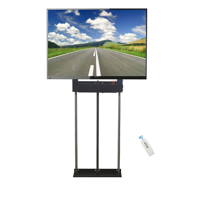 Modern Motorized TV Lift Stand , Wireless Remote Control TV Lift Kit