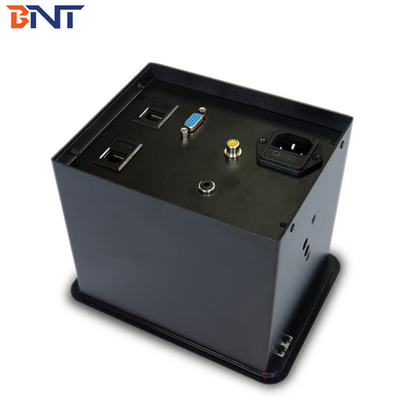 Conference Room AV Desktop Power Pop Up Sockets With Audio /  Video / VGA