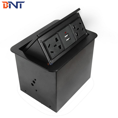 2.1 Amp USB Charger Desktop Power Sockets Boxes , Pop Up Universal Power Plug