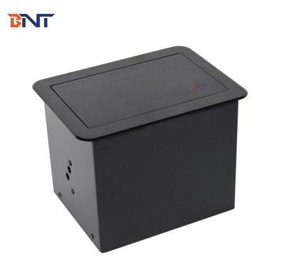 Round Corner Pop Up Desktop Power Sockets For Office High Class AV Solutions