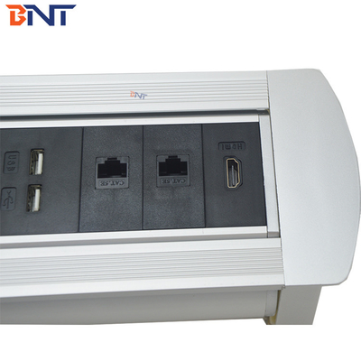 EU standard power hidden manual flip up socekt used in training room MK9722EU