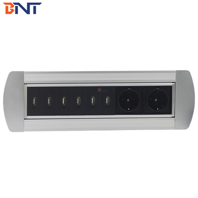 usb data interface hidden automatic flip up socket  with 180 degree overturn angle MK10200EU