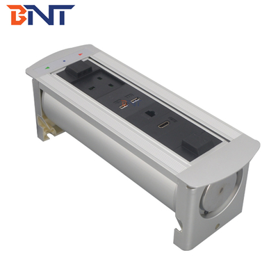 UK standard power plug for office room  desk flip up power socket outlet  EK6131UK
