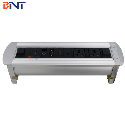 for  training room with 1.5m cable length  table hidden flip up outlet