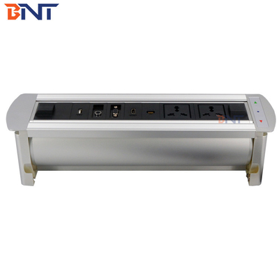 for  training room with 1.5m cable length  table hidden flip up outlet