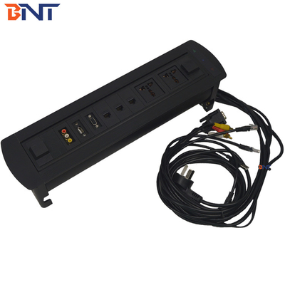 Electric Office Desk Pop Up Power Connector  With  1*RCA Configuration