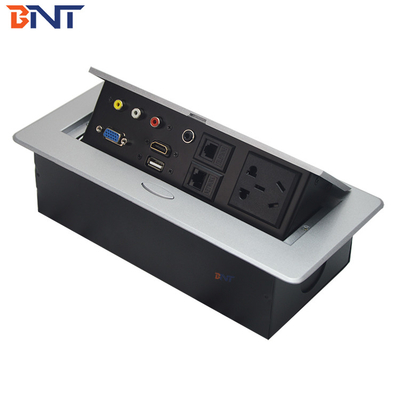 Square  Corner  Desktop Power Data Connector  10~16A Rated Current