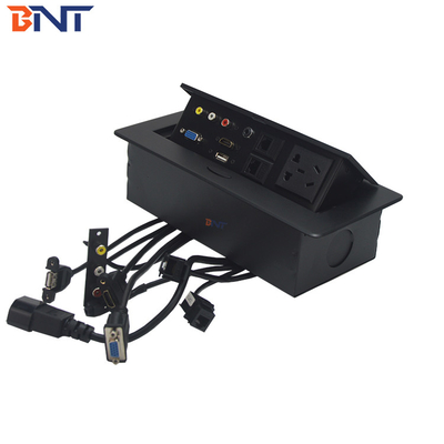 Square  Corner  Desktop Power Data Connector  10~16A Rated Current