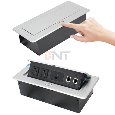 BNT US Power Multifunctional USB Desktop Power Outlet Plug Type Furniture Installation for Smart Home with HDMI