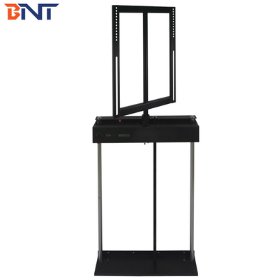 Matte Black Electric TV Lift Mechanism With 360 Degree Rotation Angle