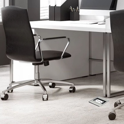 BNT Floor Mount Ground Socket Hidden Slide Cover Floor Socket with Sliding Lid for Office Room
