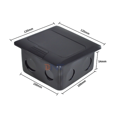 Waterproof EU Power Ground Socket Slow Pop-up Hidden Floor Socket with Low Price