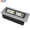 Furniture Power Data Connector   Zinc  Alloy  Rounded  Corner With 3.5 Audio Configuration  Contain  ODM/OEM