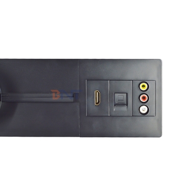 New Removable Socket Weak Current Interface Convenient Wall-Mounted Multi-Outlet Power Rail Track Socket