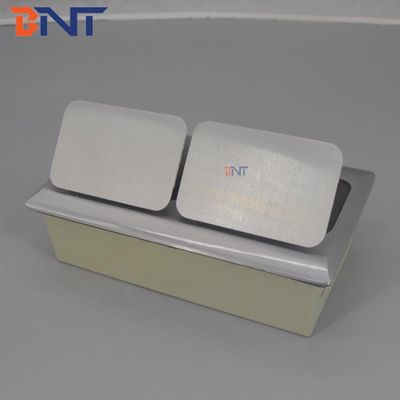 Aluminum Alloy Pop Up Socket Slow Bounce Design for Smooth Operation Customizable Power Supply