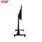 Horizontal Design Rolling TV Mount , Electric Lifting Floor Stand TV Mobile Cart