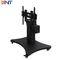 Professional Electric Lifting Mobile TV Stand With 90 Degree Overturn Angle