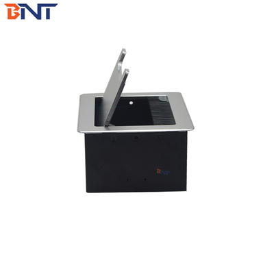 with double EU power desk flip up hidden socket used in conference table  BF405