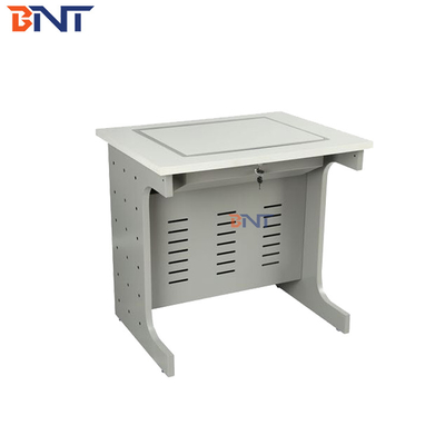 Smart Flip Top Computer Desk With 100 - 120 Degree Rotatable Angle