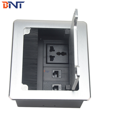 Modular Design Desktop Flip Up Power Outlet For Educational Training Room