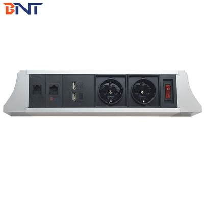 Aluminum Alloy Frame Desktop Plug Sockets