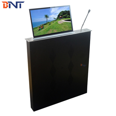 Separate Operation Motorized LCD Monitor Lift With Conference Mic