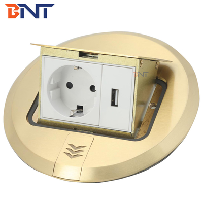 Pop Up Floor Outlet For Airport / Shopping Mall / Company Office Spaces