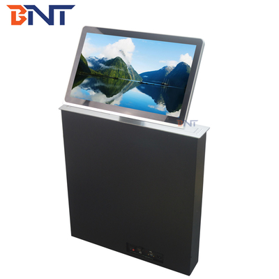 Integrated Motorized Monitor Lift With 45 - 65 Degree Front Folder