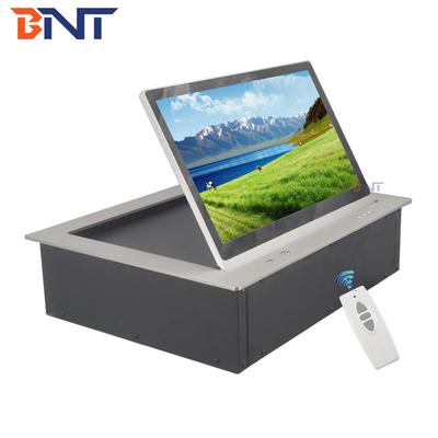 Conference System Solution Screen Motorized Monitor Lift With 21.5 Inch Hd Touch Screen