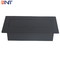 Zinc Alloy Material Black Oval Corner Desk Pop Up Power Data Connector For Meeting Room