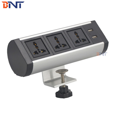 Office Furniture Electric 300*70*80mm Desktop Power Outlet