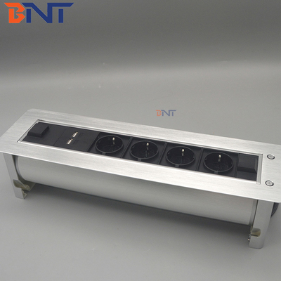 Aluminum Alloy 10A Conference Table Power Outlets