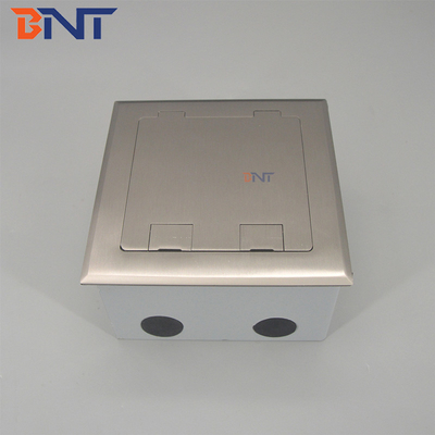 Office Table Stainless Steel 10A Flip Up Power Outlet