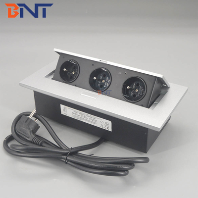 Modular Hidden Zinc Alloy Tabletop Power Socket