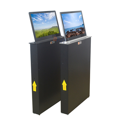 RS232 15.6 Inch Motorized Pop Up Computer Monitor Lift