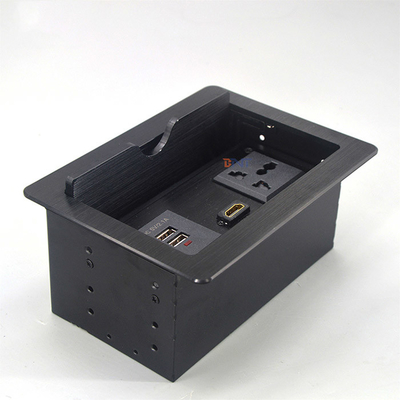 220V Office Table Slip Cover Desktop Power Outlet
