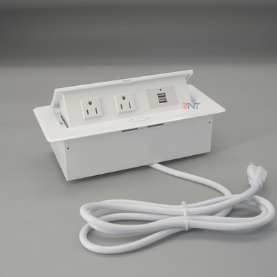 Desktop 2.1A USB Charging Pop Up Electrical Socket