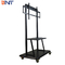 210cm Adjustable Cart Mobile TV Stand With Wheels