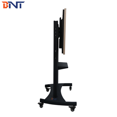 360 Swivel Mobile TV Stand For Electronic Whiteboard 160cm Height